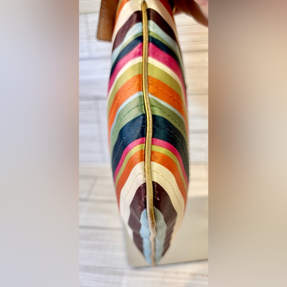 Coach Multicolor Striped Crossbody Bag - Picture 4 of 12
